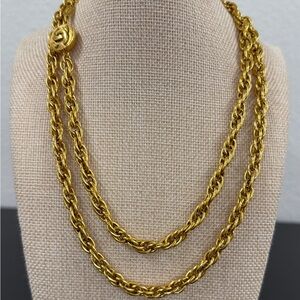 Vintage Chanel Long Necklace 36”